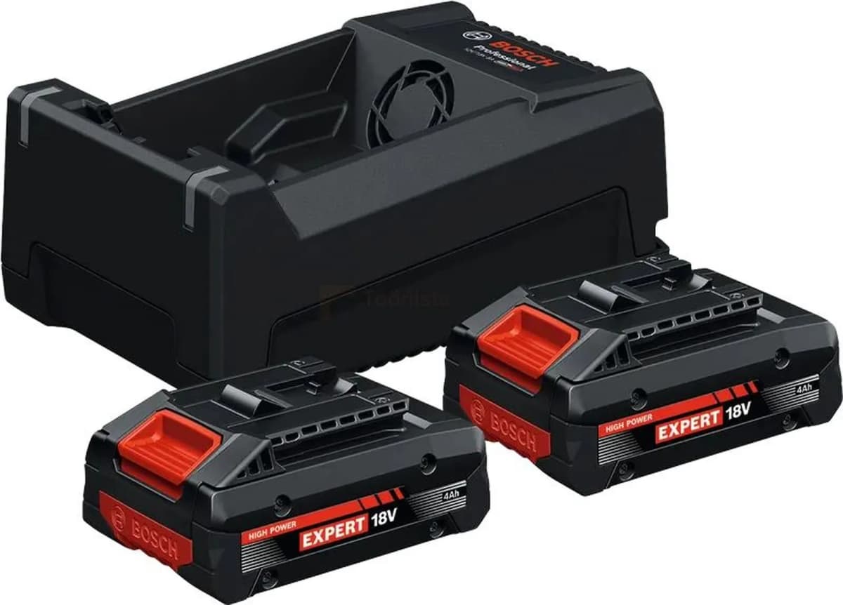 Polnilec + baterija 18 V 2 x 4.0 Ah Bosch Akcija v trgovini Jager