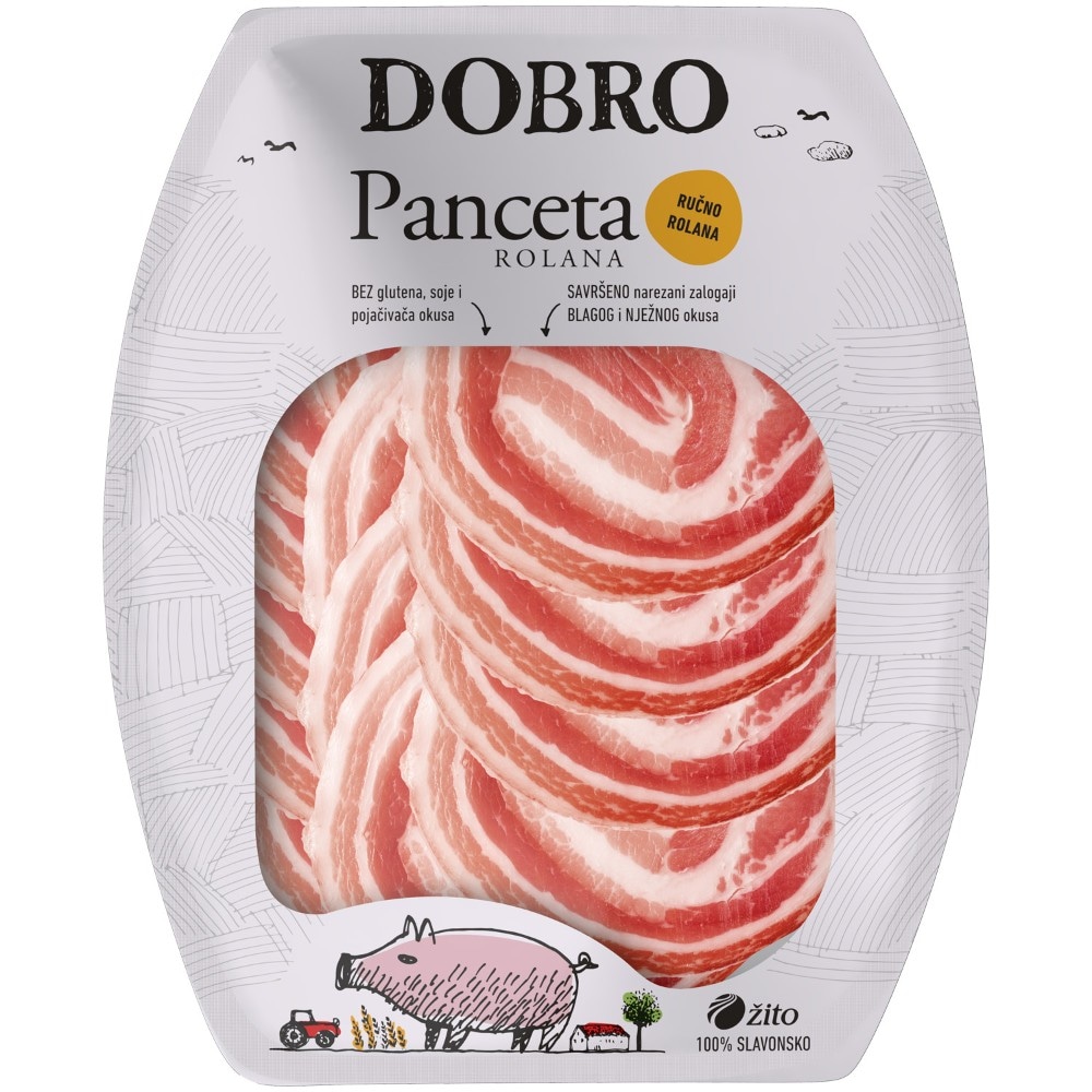 Narezki pršut, rolana panceta ali slanina 90 g Dobro Akcija v trgovini Mercator