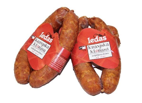 Ledas Kranjska klobasa 460 g Akcija v trgovini Eurospin
