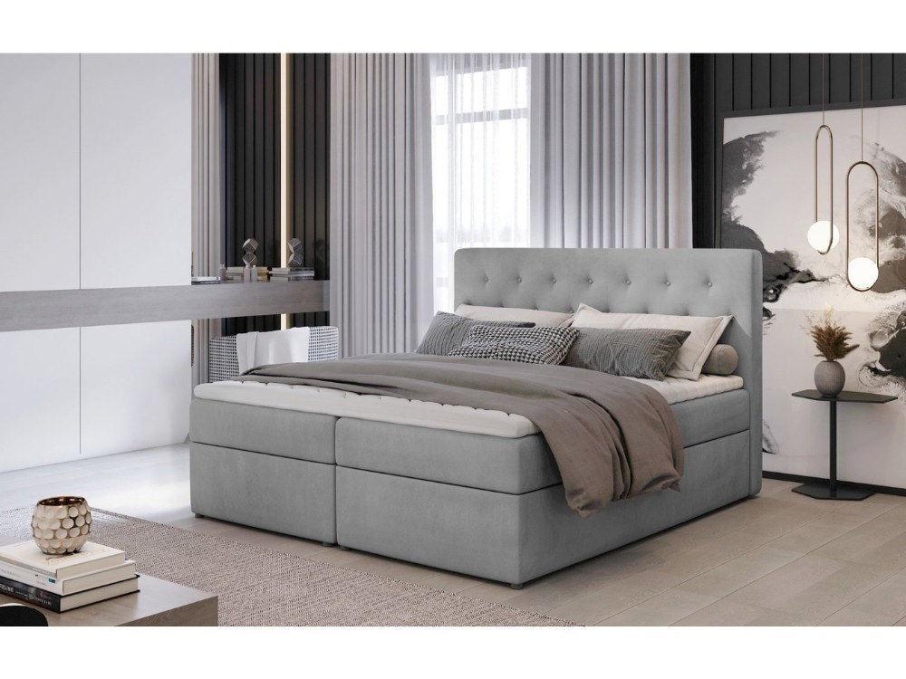 Boxspring postelja 180x200 cm unitec Akcija v trgovini Rutar