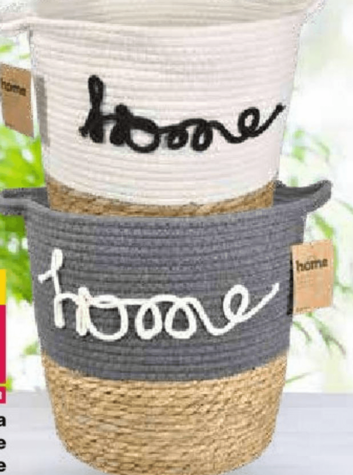 Košara za pospravljanje Home - Akcija v trgovini Mercator