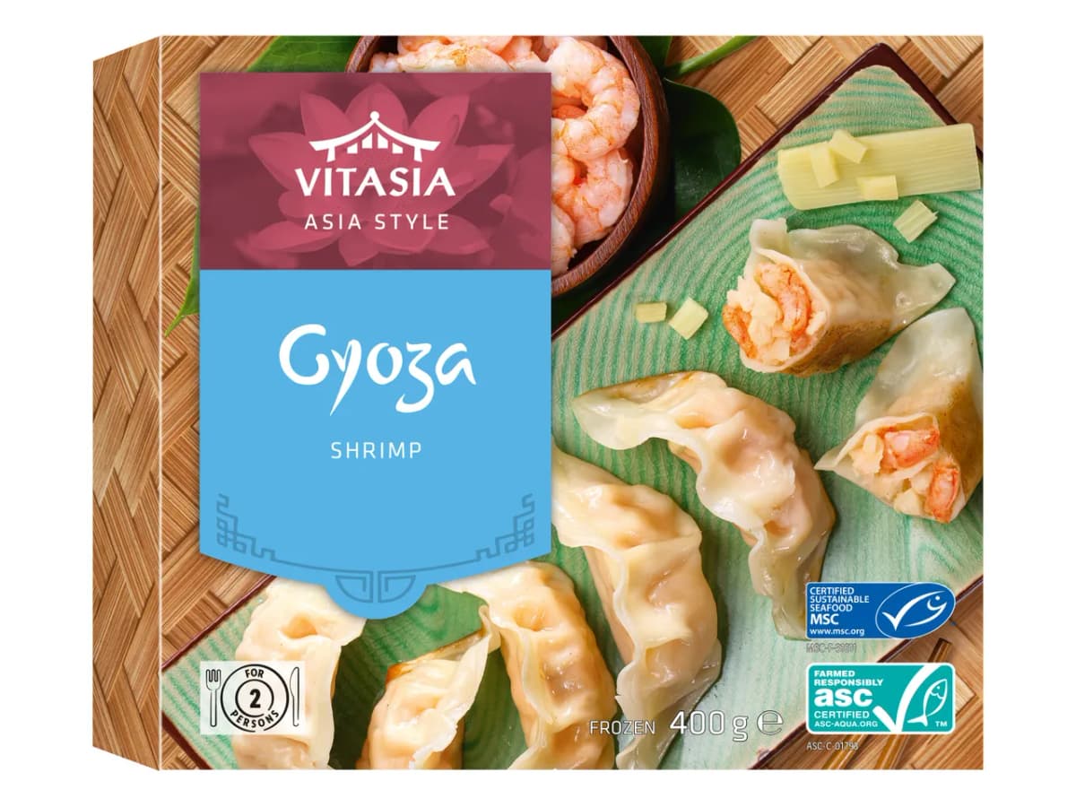 Vitasia Žepki „Gyoza" Akcija v trgovini Lidl