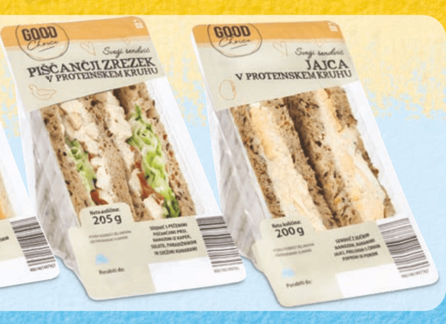 GOOD CHOICE Proteinski sendvič 205 g-170 g - Akcija v trgovini Hofer