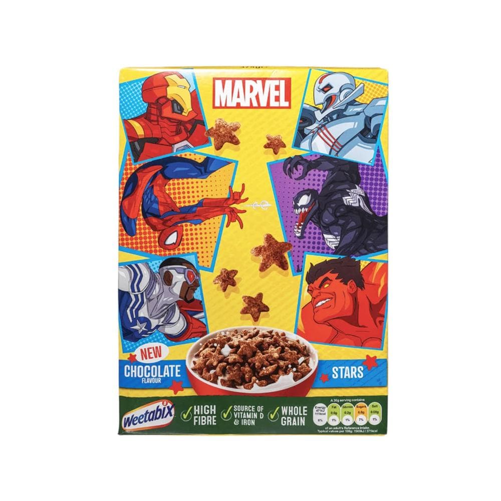 Polnozrnati kosmiči Marvel Weetabix 375 g Akcija v trgovini E.Leclerc