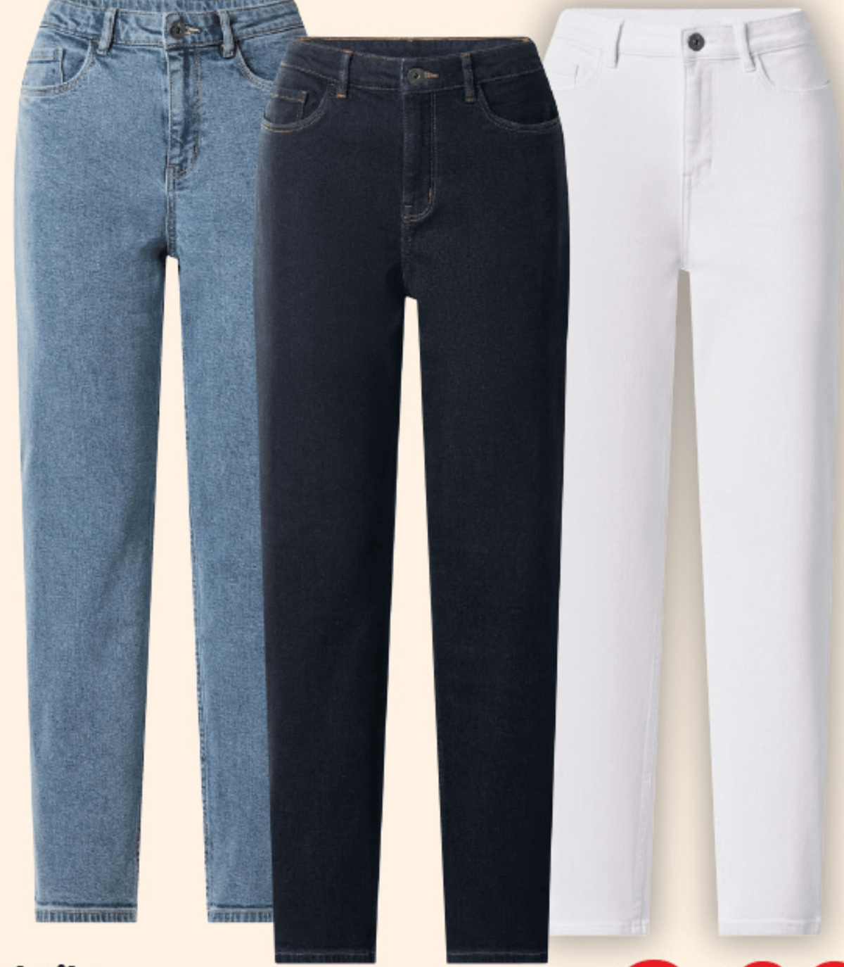 ESMARA Ženske kavbojke - Akcija v trgovini Lidl