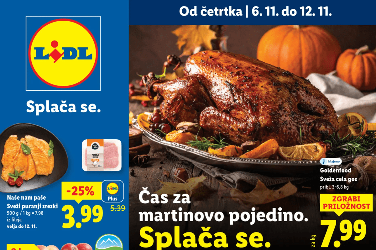 Lidl katalog Splača se od 06.11. do 12.11.2025