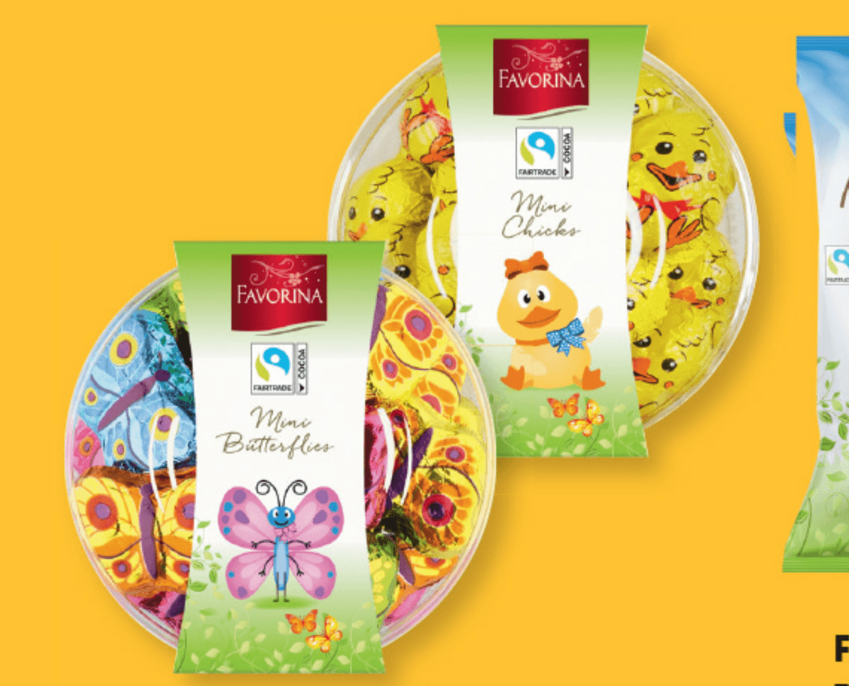 FAVORINA Velikonočne mini figurice 125 g - Akcija v trgovini Lidl