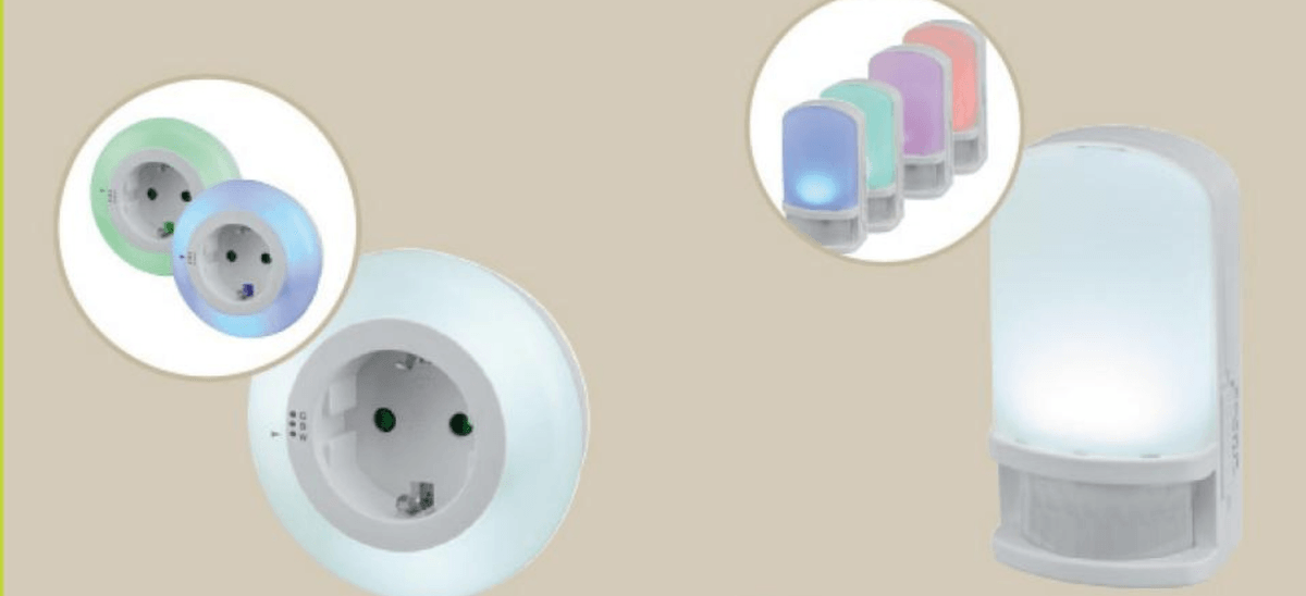 Livarno nočna LED-lučka Akcija v trgovini Lidl