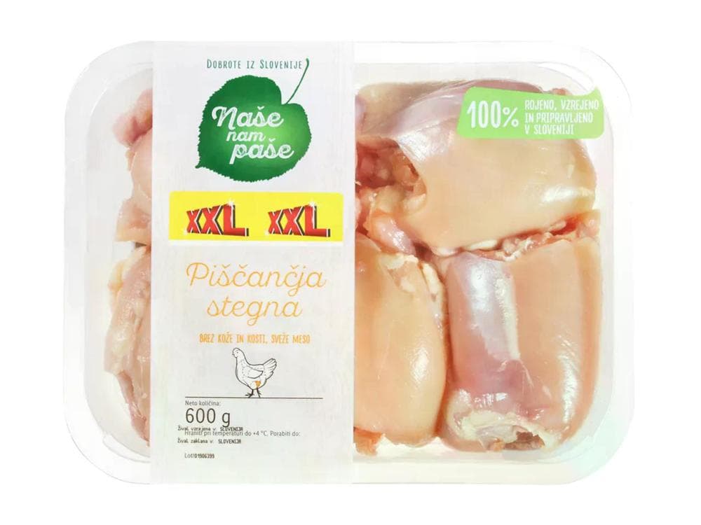 NAŠE NAM PAŠE Sveža piščančja nabodala XXL 480 g Akcija v trgovini Lidl