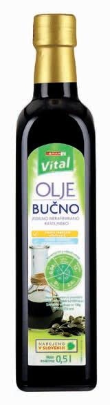 SPAR Vital bučno olje 0,5 l Akcija v trgovini Spar