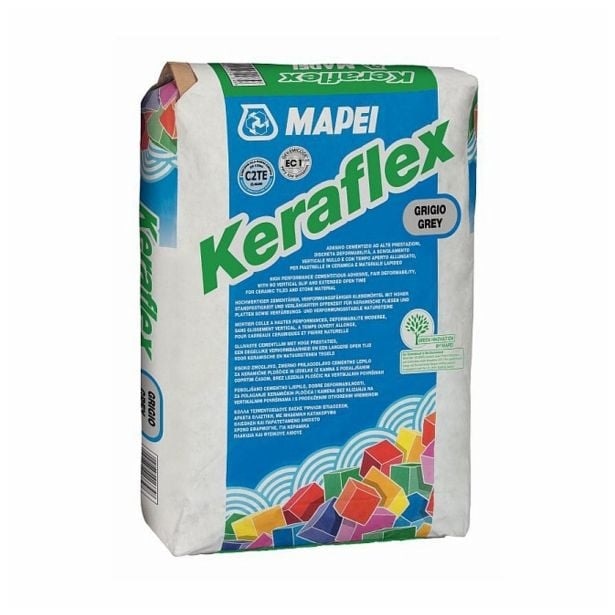 MAPEI Lepilo za ploščice 'Keraflex' 25 kg - Akcija v trgovini Bauhaus