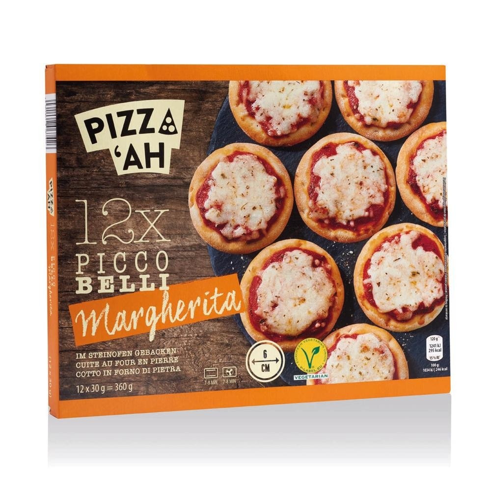 Pizz'ah Picco Belli Margherita 12 x 30 g - Akcija v trgovini Hofer