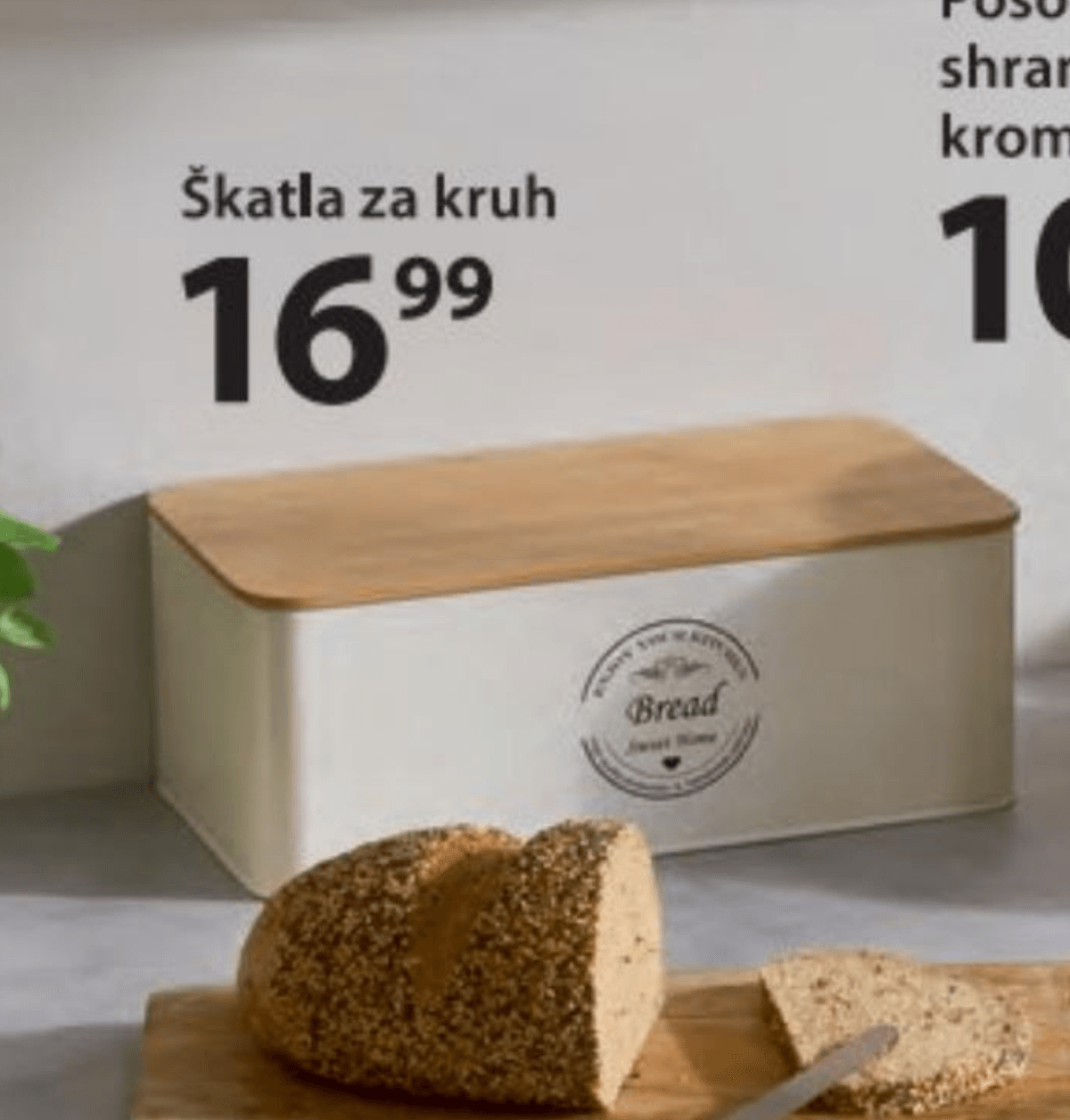 Škatla za kruh - Akcija v trgovini NKD