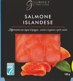 Islandski dimljeni losos Gourmet Salmone Islandese