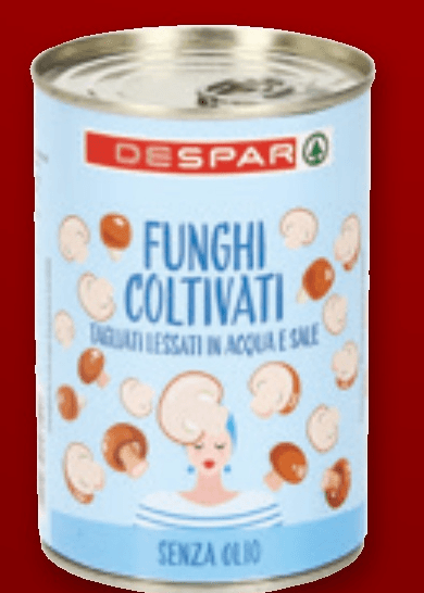 Despar Rezani šampinjoni 400 g - Akcija v trgovini Spar