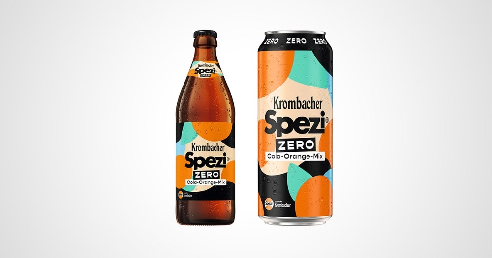 Krombacher Spezi ali Spezi Zero 0,33 l Akcija v trgovini E.Leclerc