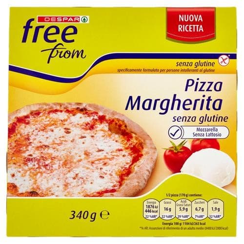 Pizza margherita 340 g free from Akcija v trgovini Spar