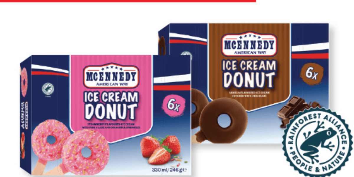 MCENNEDY Sladoled na palčki 6 x 55 ml - Akcija v trgovini Lidl