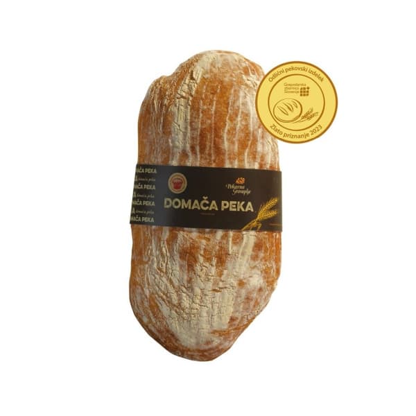 Kruh Domača peka 800 g Pekarna Grosuplje Akcija v trgovini Mercator