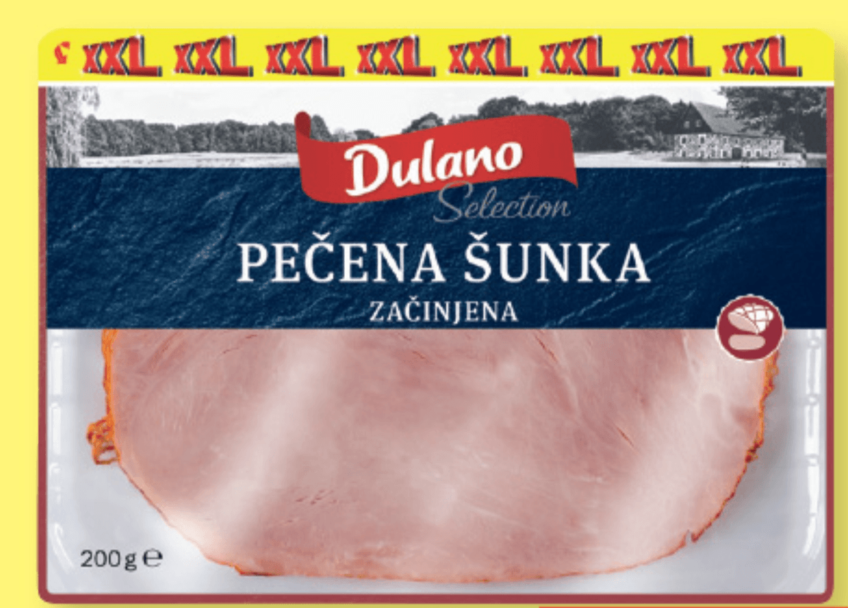 Dulano Kuhana šunka 175 g Akcija v trgovini Lidl
