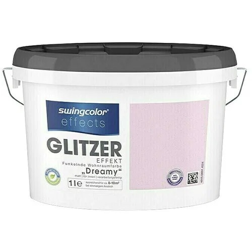 Notranja barva z učinkom bleščic 1 l swingcolor Glitzer Effent - Akcija v trgovini Bauhaus