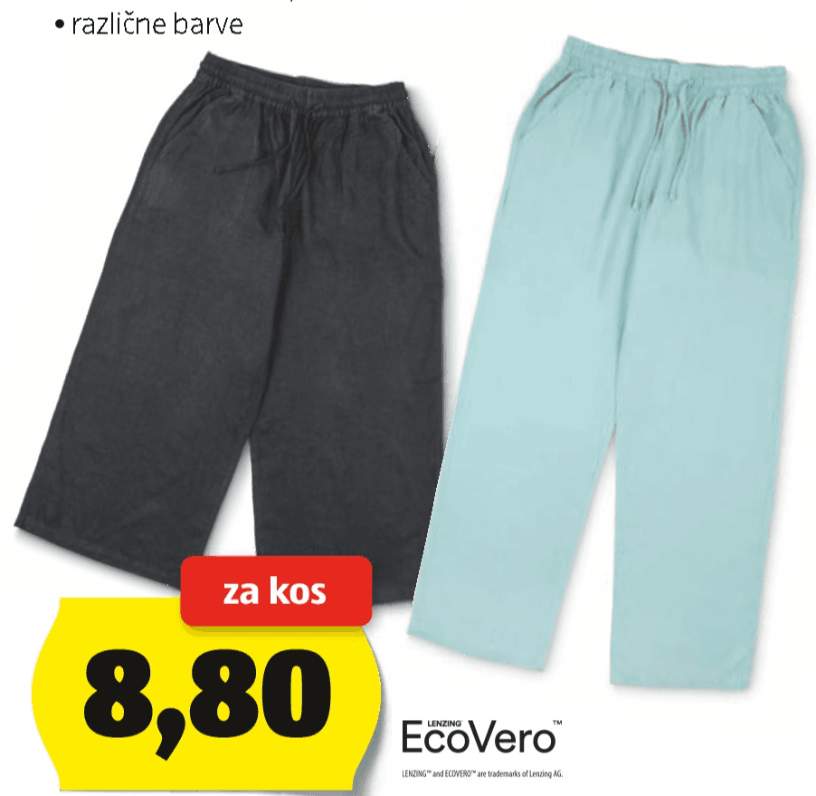 Ženske poletne hlače UP2FASHION WOMEN Akcija v trgovini Hofer