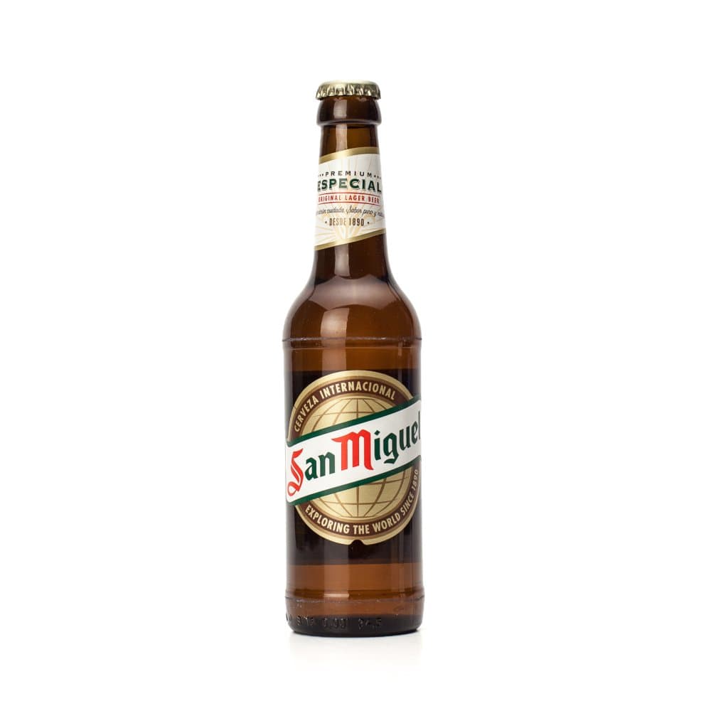Pivo San Miguel Especial "Španija" 0,33 l Akcija v trgovini E.Leclerc