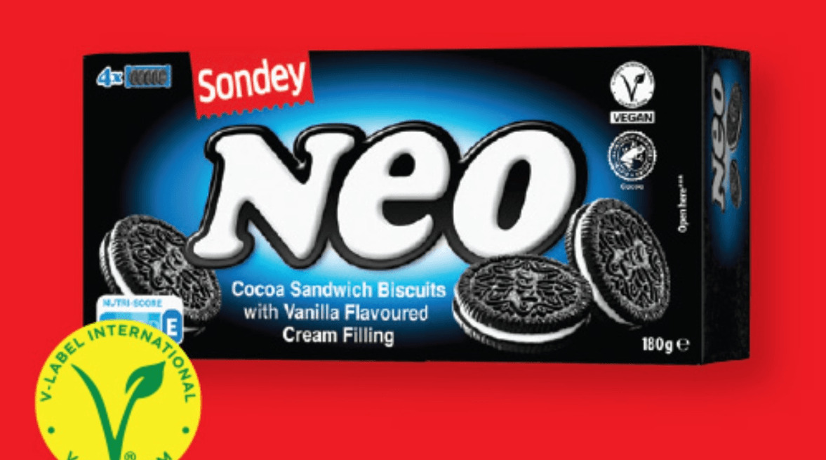 Sondey Keksi Neo 180 g - Akcija v trgovini Lidl