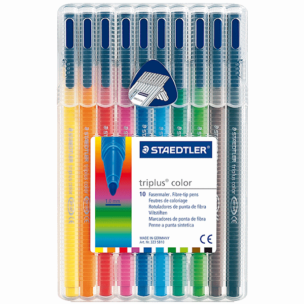 Triplus Fibre-tip flomastri 10 kosov Akcija v trgovini Mueller