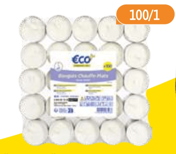 Čajne svečke 100/1 ECO+ Akcija v trgovini E.Leclerc
