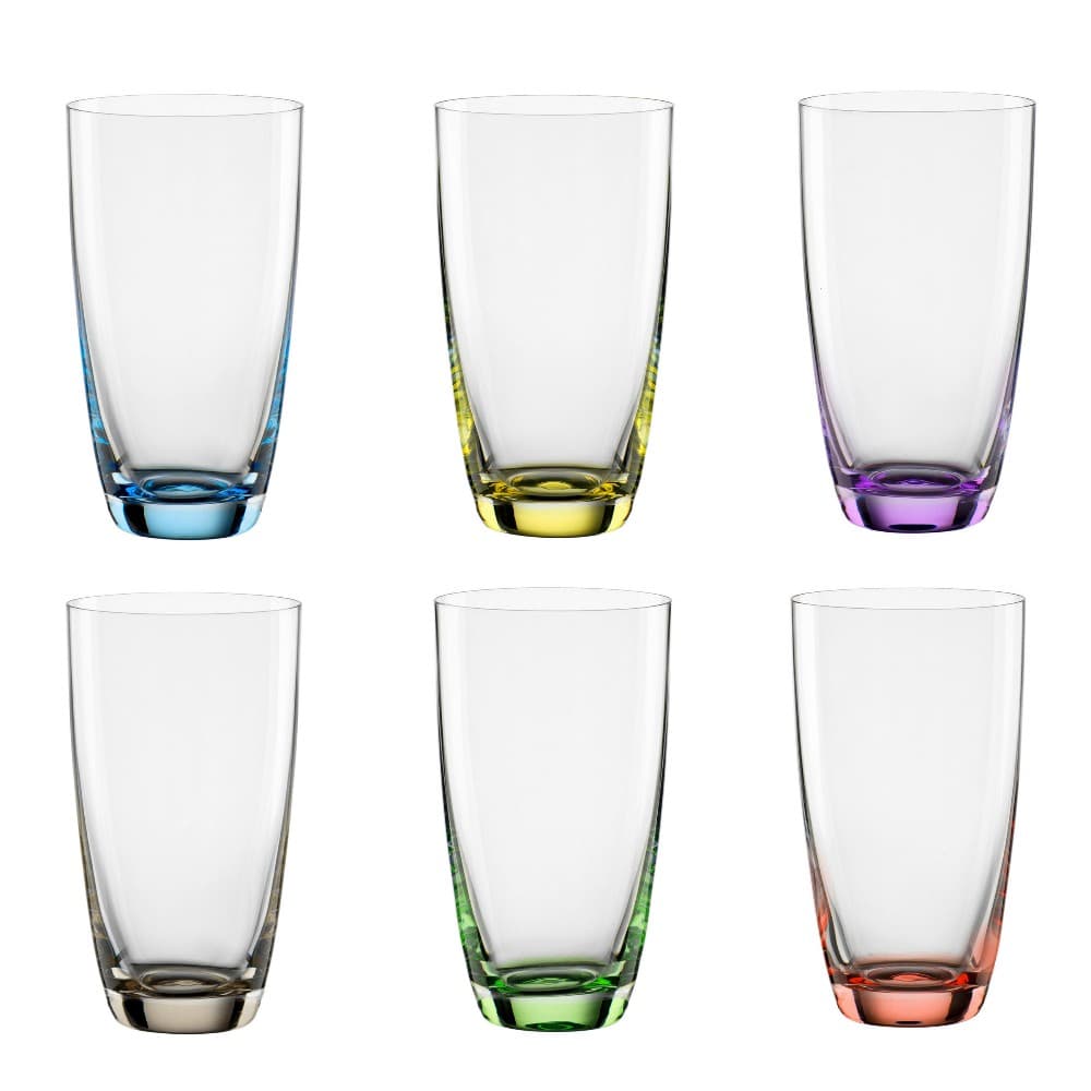 Set kozarcev „VIVA COLORI" 6/1, 350 ml LEONARDO Akcija v trgovini Lesnina