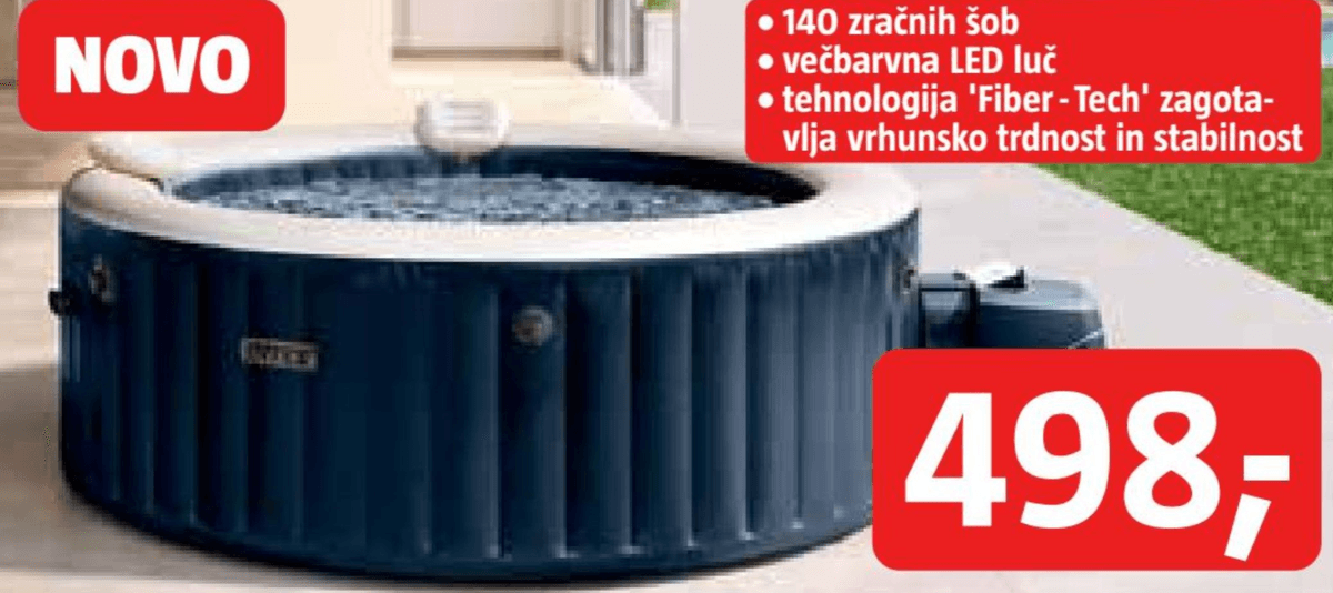 Hidromasažni bazen 'Navy Bubble Massage' - Akcija v trgovini Bauhaus