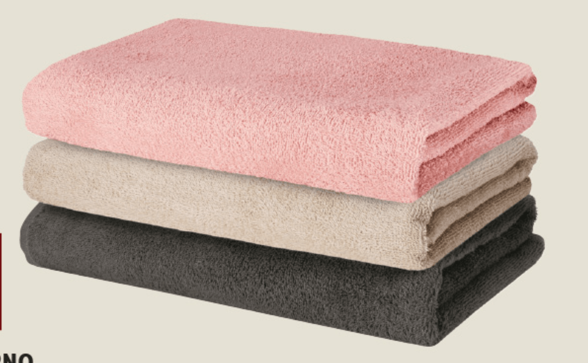 LIVARNO Brisača iz frotirja 1/2 kosa - Akcija v trgovini Lidl