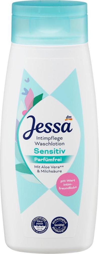 Jessa Sensitiv losjon za umivanje za intimno nego 300 ml Akcija v trgovini Dm