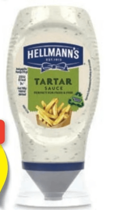 Tatarska omaka Hellmann's 250 ml - Akcija v trgovini E.Leclerc