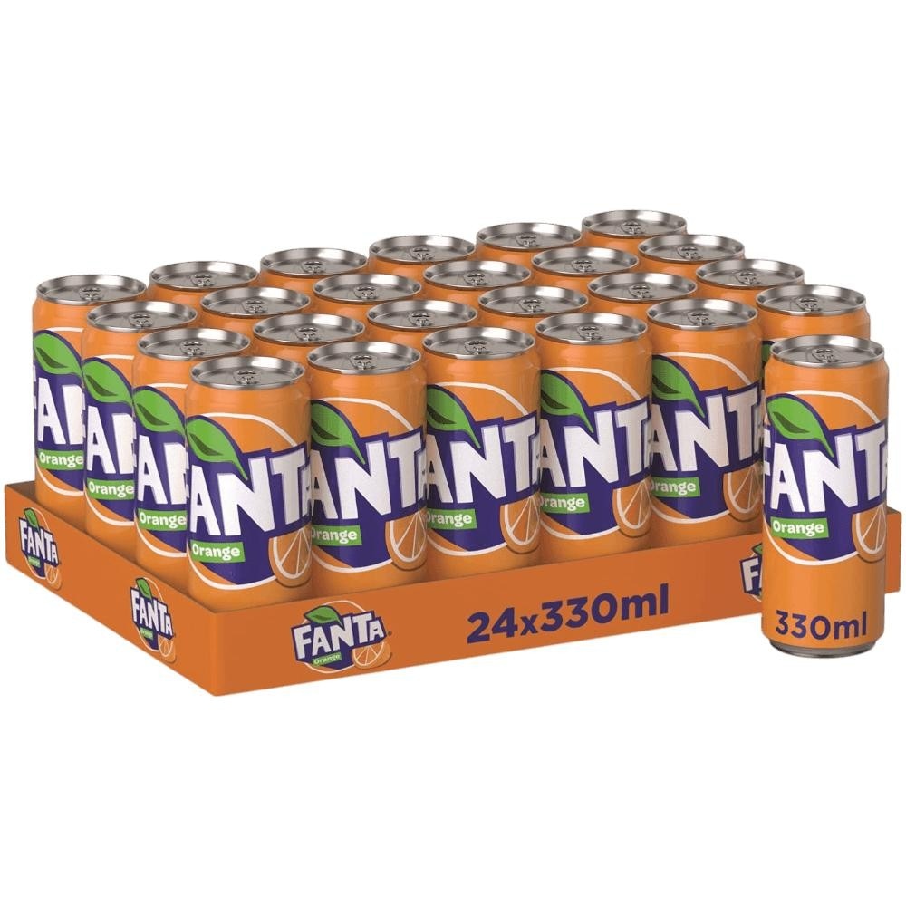 Fanta Orange 24 x 0,33 L Akcija v trgovini Kompas Shop