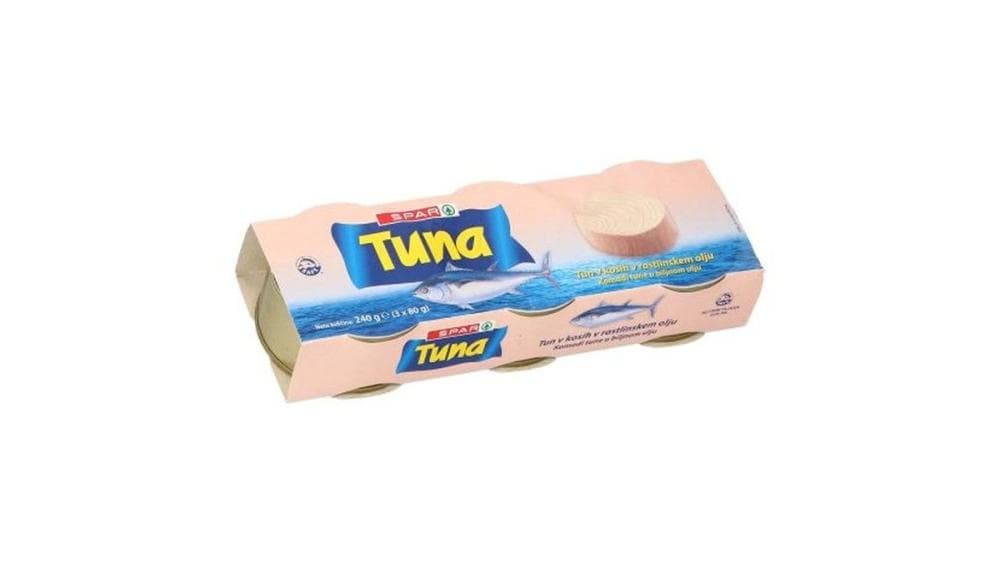 Spar Tuna 3 x 80 g Akcija v trgovini Spar