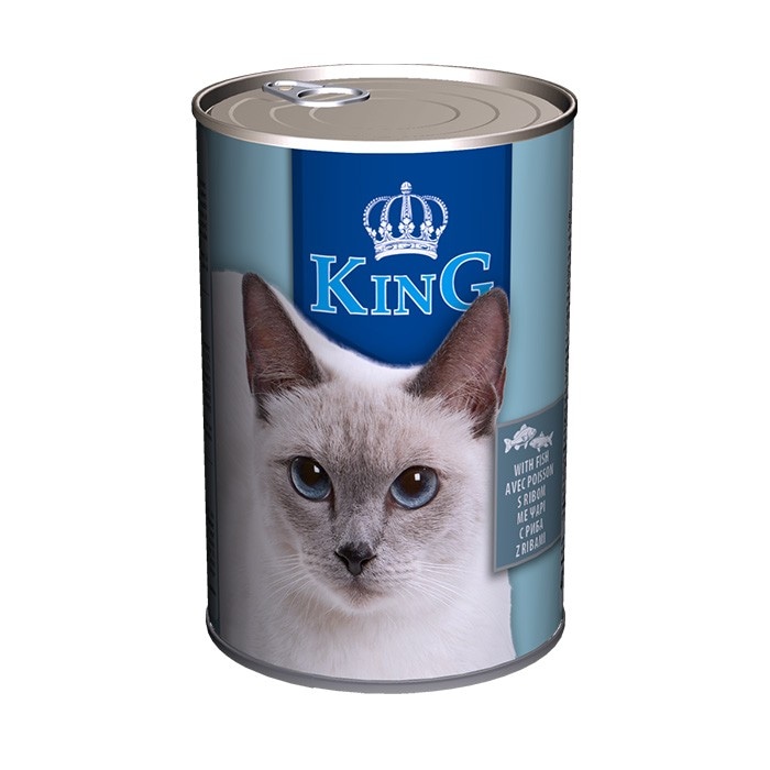 King hrana za mačke 415 g Akcija v trgovini Spar