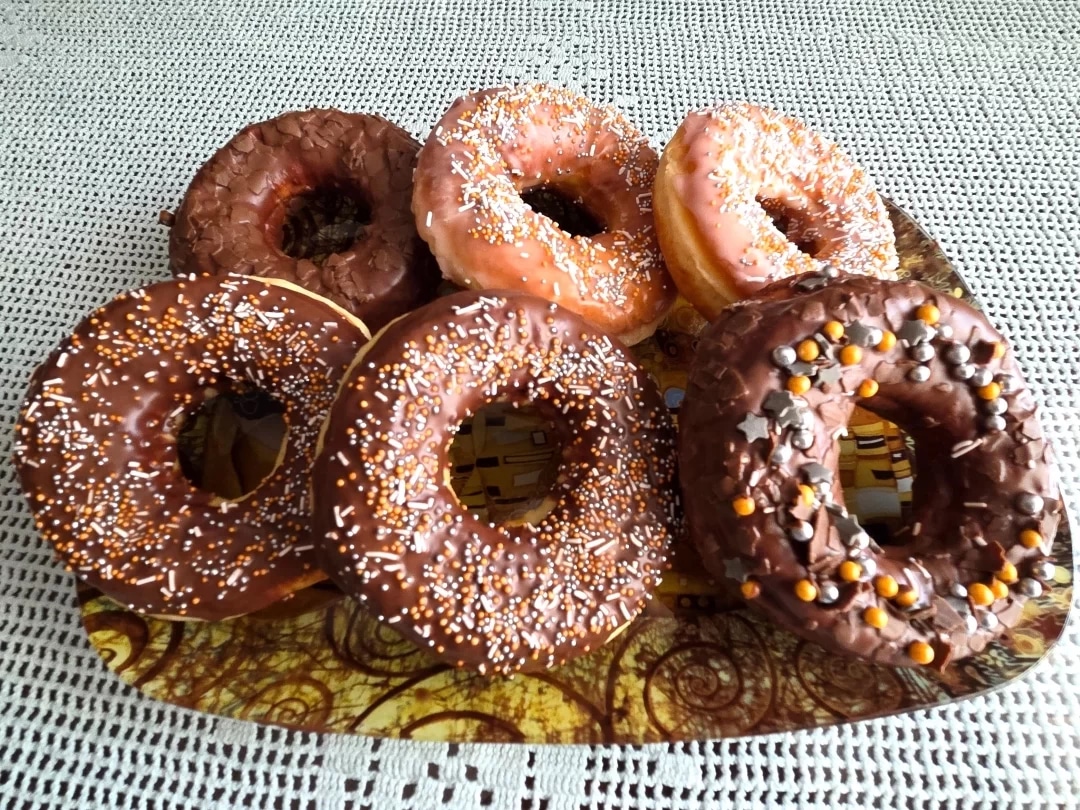 Donut s posipom Akcija v trgovini E.Leclerc