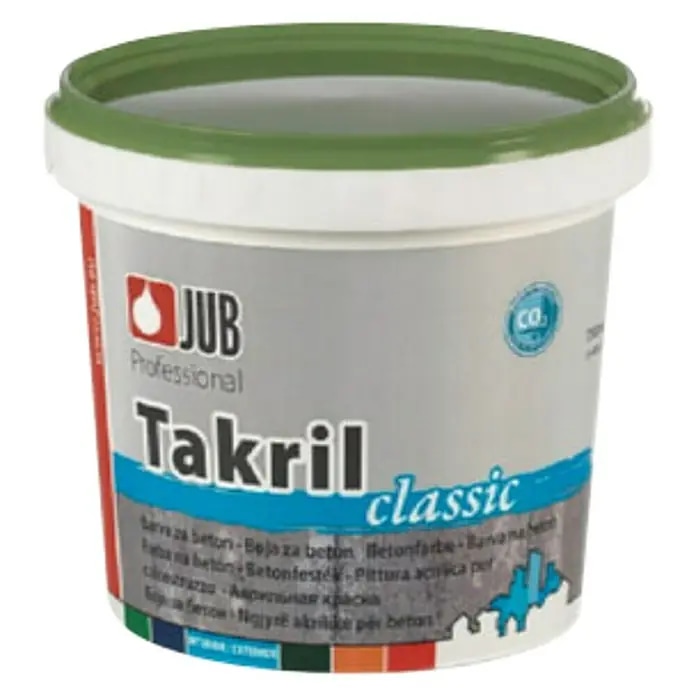 Barva za beton Takril Classic 750 ml JUB - Akcija v trgovini Obi