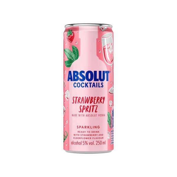 Absolut Cockt Strawberry Spritz - Akcija v trgovini Mercator