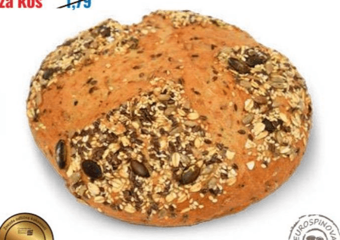Kruh s semeni 500 g Akcija v trgovini Lidl