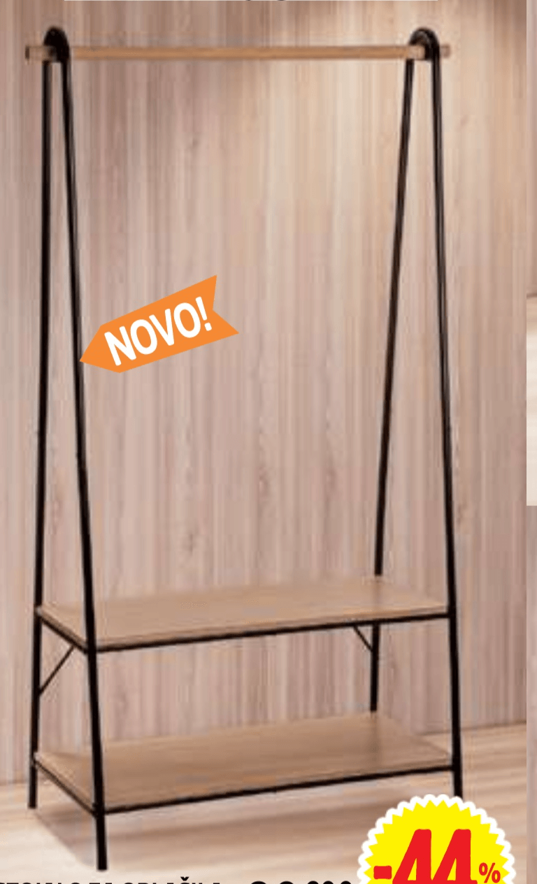 Stojalo za oblačila - Akcija v trgovini E.Leclerc