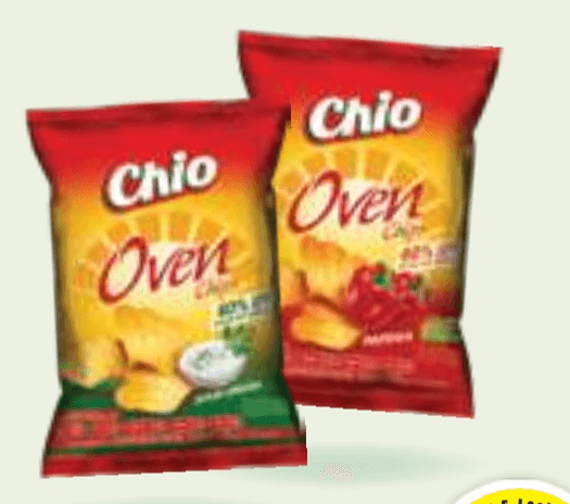 Čips Oven Chio 125 g - Akcija v trgovini E.Leclerc