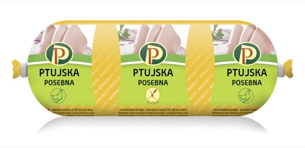 Ptujka posebna salama Perutnina Ptuj 800 g - Akcija v trgovini E.Leclerc