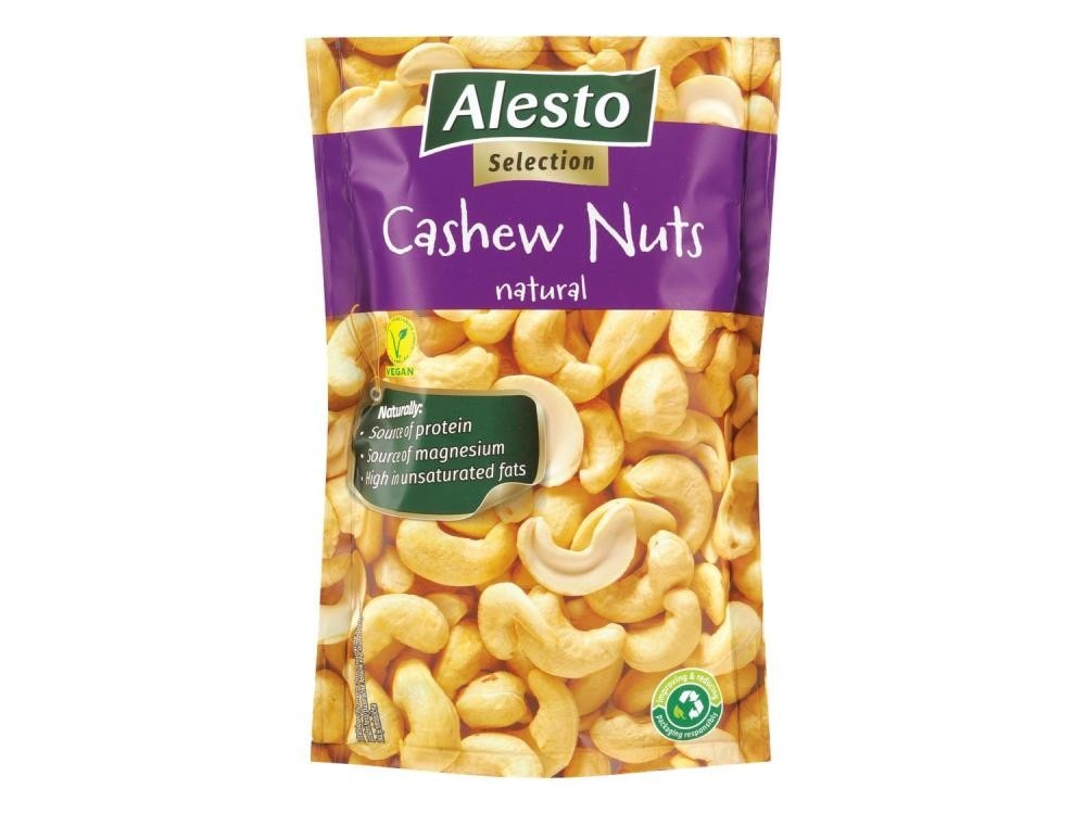 Alesto Indijski oreščki XXL 250 g Akcija v trgovini Lidl