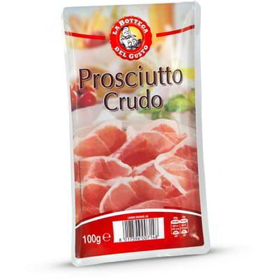 Pršut, rezine 100 g Bottega del Gusto Akcija v trgovini Eurospin