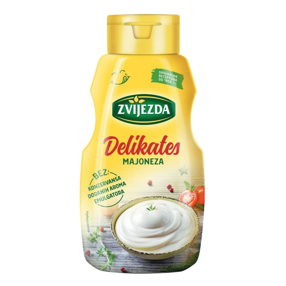 Majoneza Zvijezda tradicionalna 400 g Akcija v trgovini Mercator