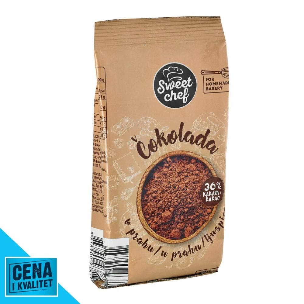 Čokolada v prahu Sweet Chef 100 g Sweet Chef Mercator Akcija v trgovini Mercator