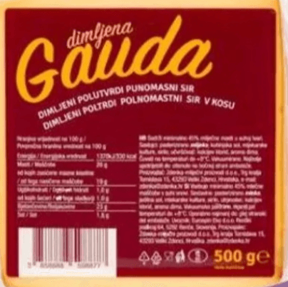 Dimljena Gavda 500 g Akcija v trgovini Eurospin